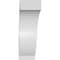 Ekena Millwork 5-in. W x 16-in. D x 16-in. H Baker Architectural Grade PVC Knee Brace BRCP05X16X16BKR - alternate 5